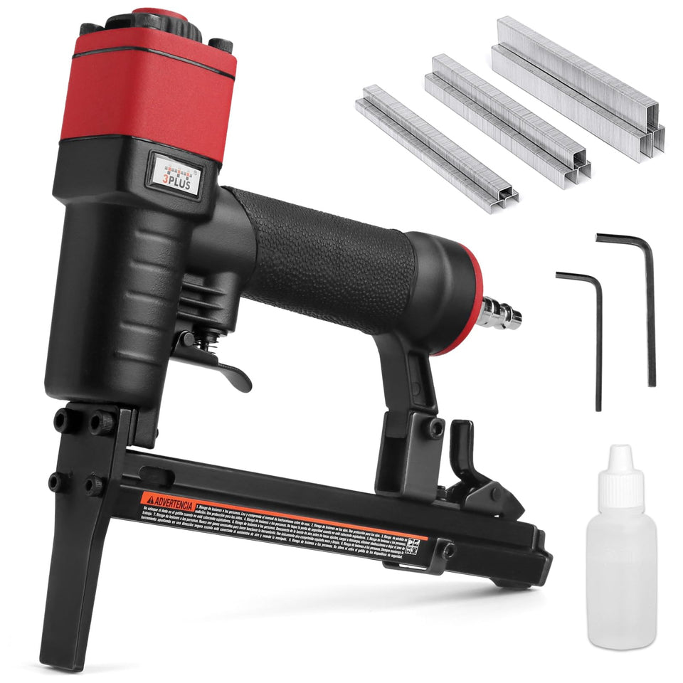 3PLUS H7116LSP long nose for precise upholstery stapling and reduced misfires