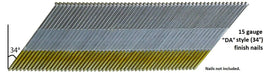 3PLUS HDA1564SP nails range from 1-1/4" to 2-1/2" for versatile finishes.