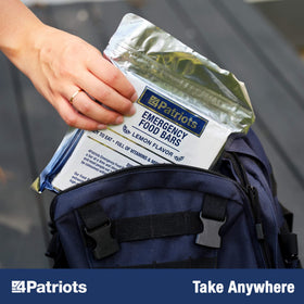 Nutrition note: 400 calories per 4Patriots bar.