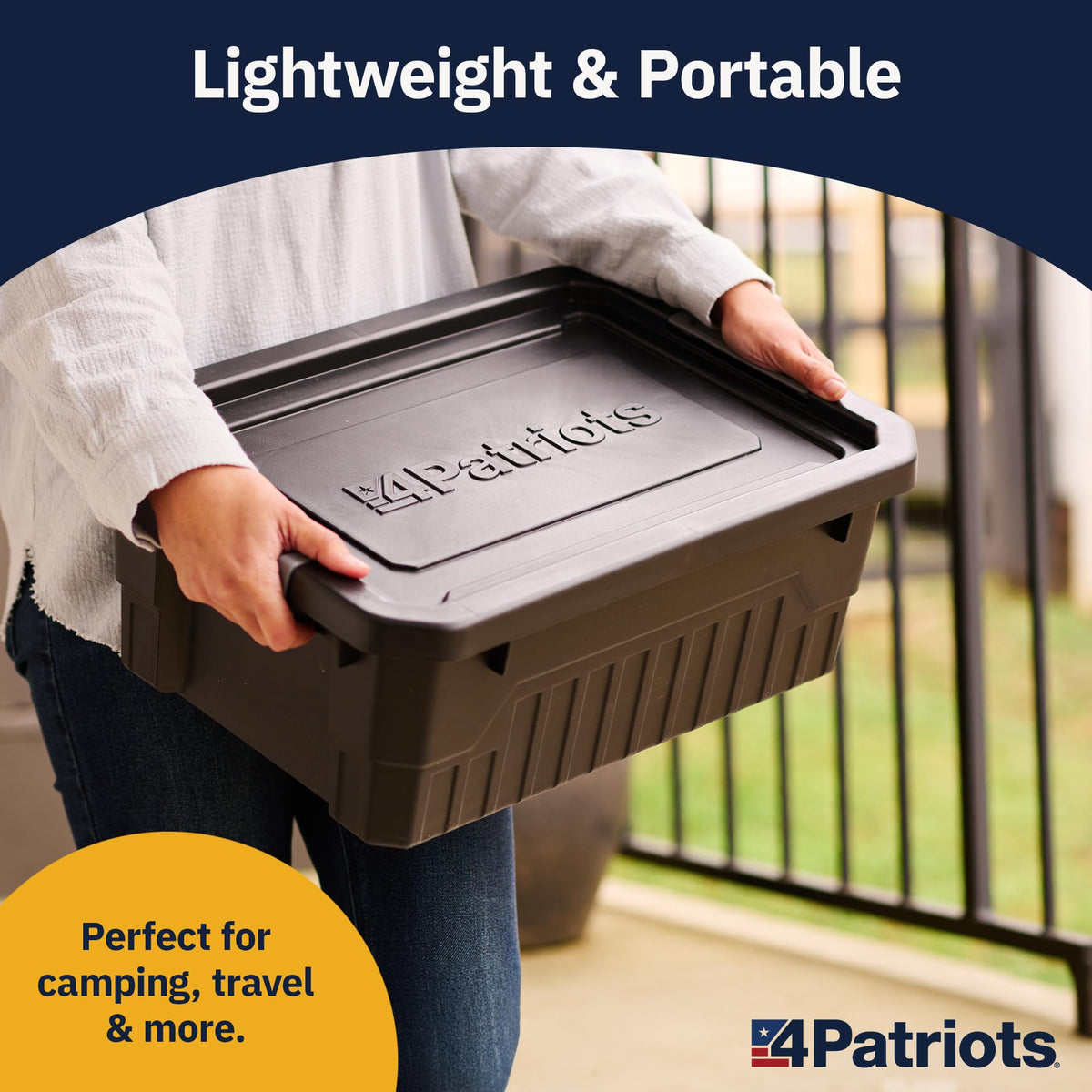 4Patriots Emergency Entree easy-prepare meals for home or camping.