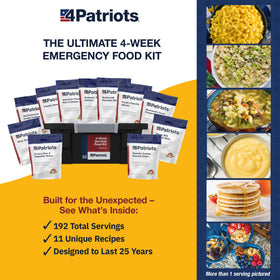 4Patriots Grammys Sweet Oatmeal meal looks comforting for emergencies.