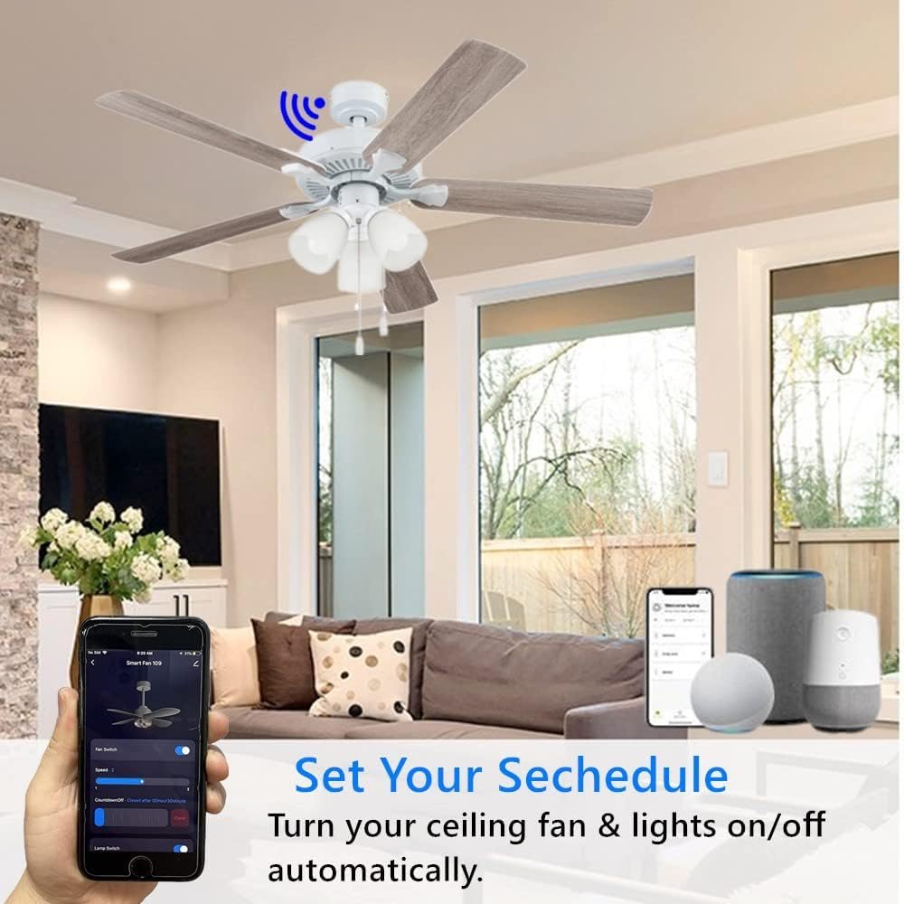 53T voice control with Alexa and Google Home for hands-free comfort