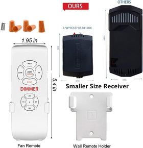 53T compact receiver design fits most ceiling fans for easy integration