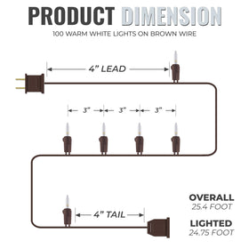 612 Vermont 24.75 ft lighted length for confident decorating