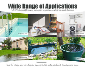 6699 uses include draining pools basements and ponds