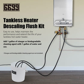 6699 Submersible sump pump delivers quiet, reliable flushing performance.