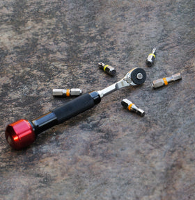 711L ergonomic stainless-steel ratchet is ideal for precise tightening in confined spaces.