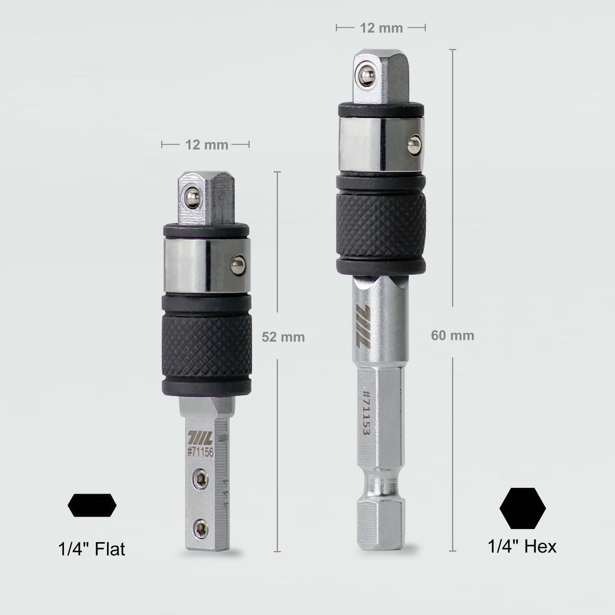 711L flat-end extension with Leatherman adapter compatibility.