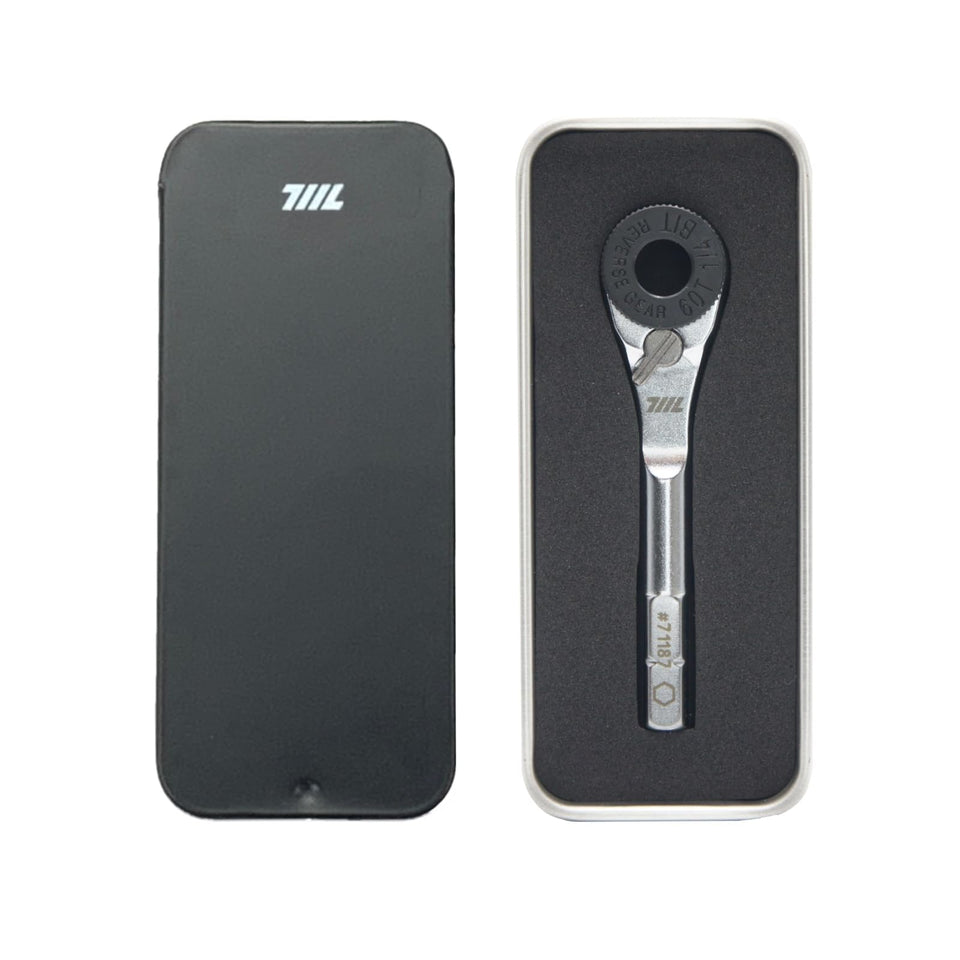 711L hex end ratchet wrench with universal compatibility boosts on-the-go multitool versatility.