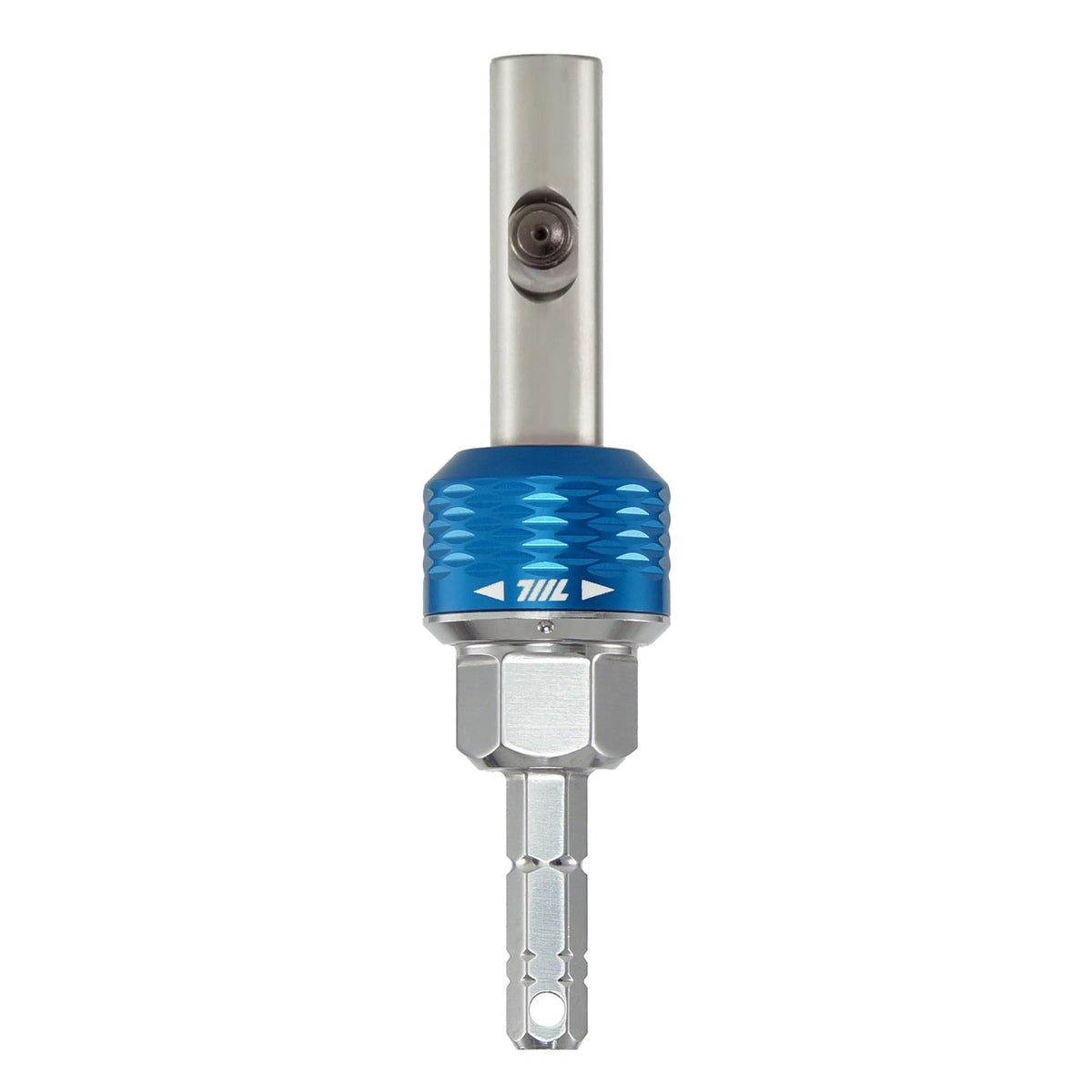 711L Inline Ratchet Driver hex-compatibility enables fast bit changes.
