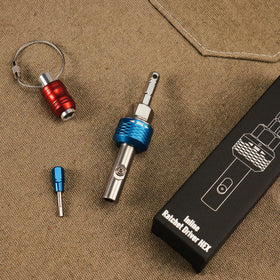 711L Inline Ratchet Driver magnetic bit holder secures bits during greasy work.