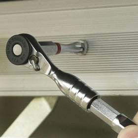 Made in Taiwan stamp on 711L mini ratchet wrench.