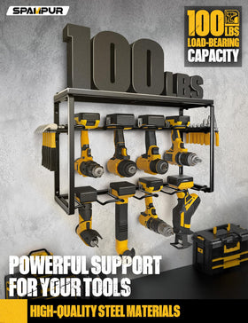 Three-layer design of Spampur organizer for efficient tool storage