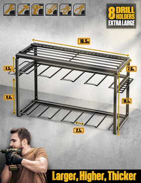 Heavy-duty steel construction of Spampur organizer for durability