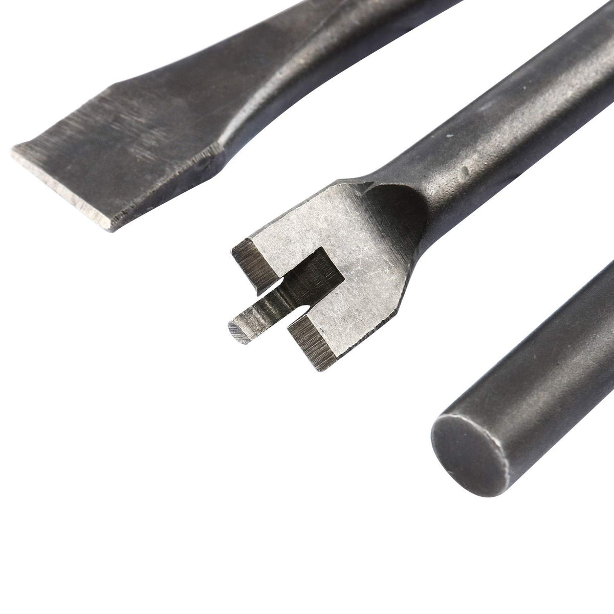 8MILELAKE pneumatic chisel set round-style shanks for secure engagement
