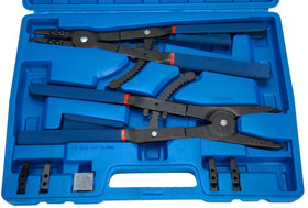 8MILELAKE snap-ring pliers with 90-degree tips access confined joints smoothly.