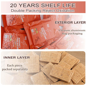 900 Emergency Food Bars 125g serving for quick energy on the move