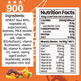 900 Emergency Food Bars fruity hardtack pouch highlights ready-to-eat convenience outdoors