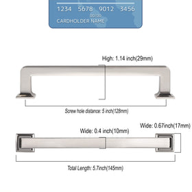 9build 10-pack cabinet pulls individually packaged to prevent scratches