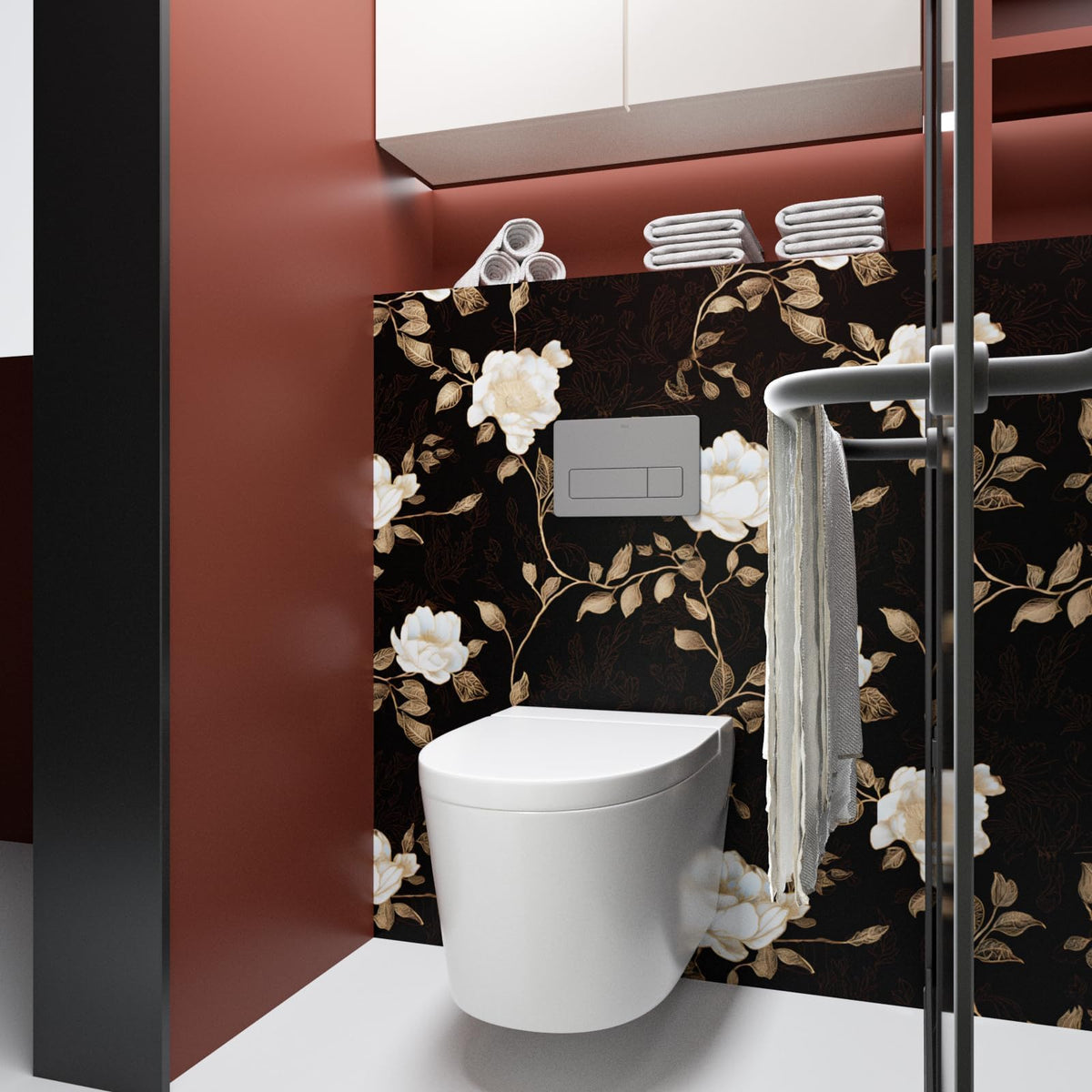 Laatse spacious roll covers large areas, great for backsplash or walls.