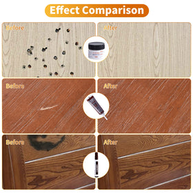 A-HEYIDA 18-color filler chart guides perfect tone selection.