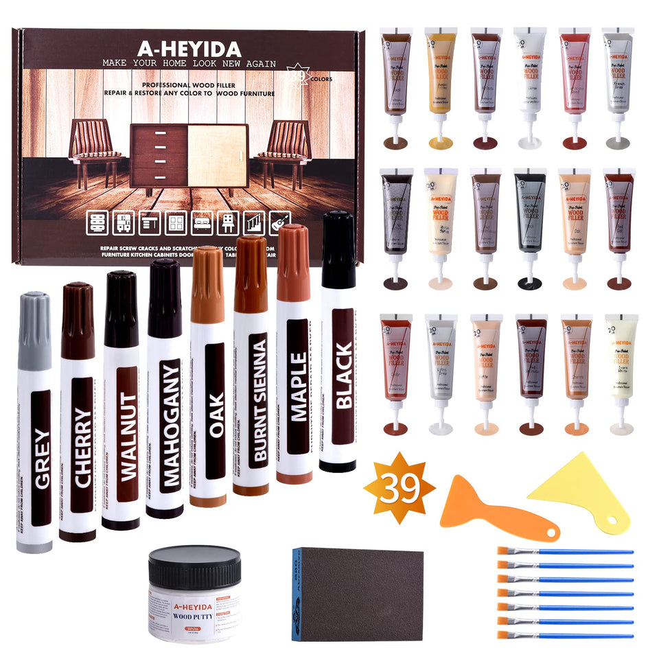 A-HEYIDA color chart for precise color matching on repairs.
