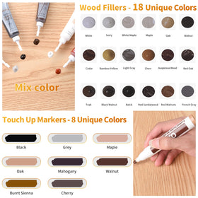 A-HEYIDA wood markers touch up pens for quick scratch concealment.