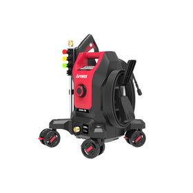 A-iPower Follow Me compact body with anti-tip wheels for safe storage