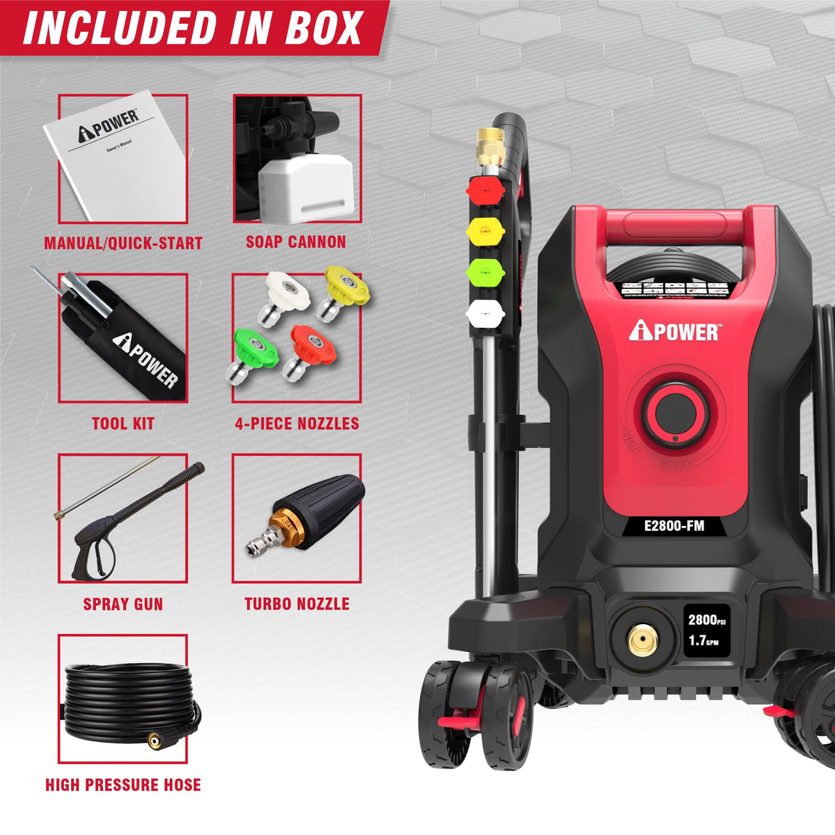 A-iPower Follow Me in use for driveways and cars