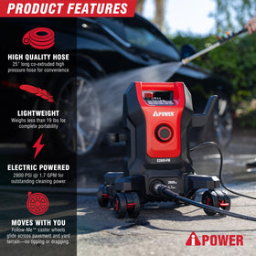 A-iPower Follow Me soap dispenser boosts sudsy outdoor cleaning