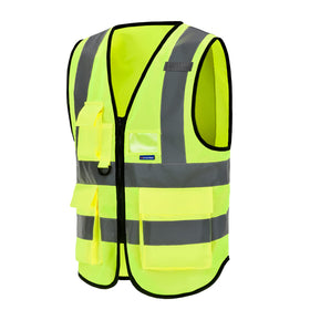 A-SAFETY hi-vis vest ideal for outdoor work settings