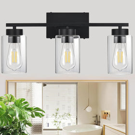 A1A9 3-light fixture includes mounting hardware for easy installation.