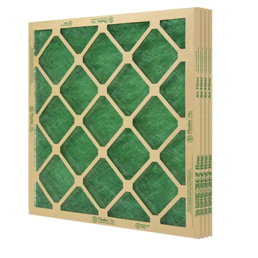 AAF Flanders nested-glass filter 16x20x1 for steady airflow and easy 4-pack replacement