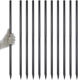 AAGUT 24-inch rebar stake provides strong landscape edging support.