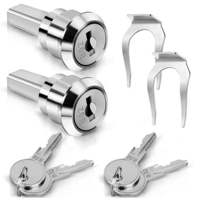 A AIRMACHIN silver universal toolbox lock front view shows versatile compatibility