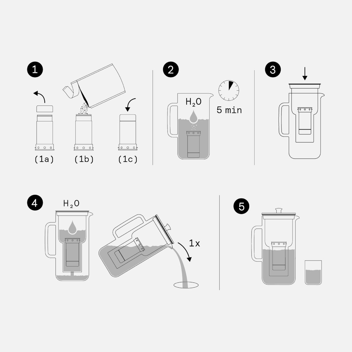 Aarke purified water in a glass shows clear, smooth taste