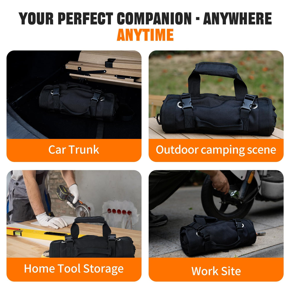 AASTT versatile tool bag suitable for electricians, mechanics, and DIY projects