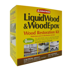 Abatron WD Restoration KT 24oz LiquidWood bottle for wood consolidation and reinforcement.