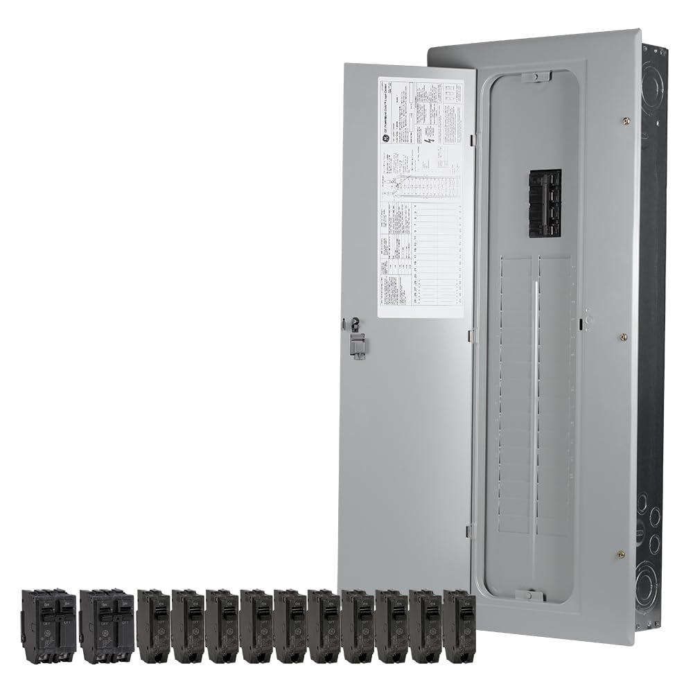ABB TM3220CCU2K interior view highlighting 32 spaces and 40 circuits for organized wiring