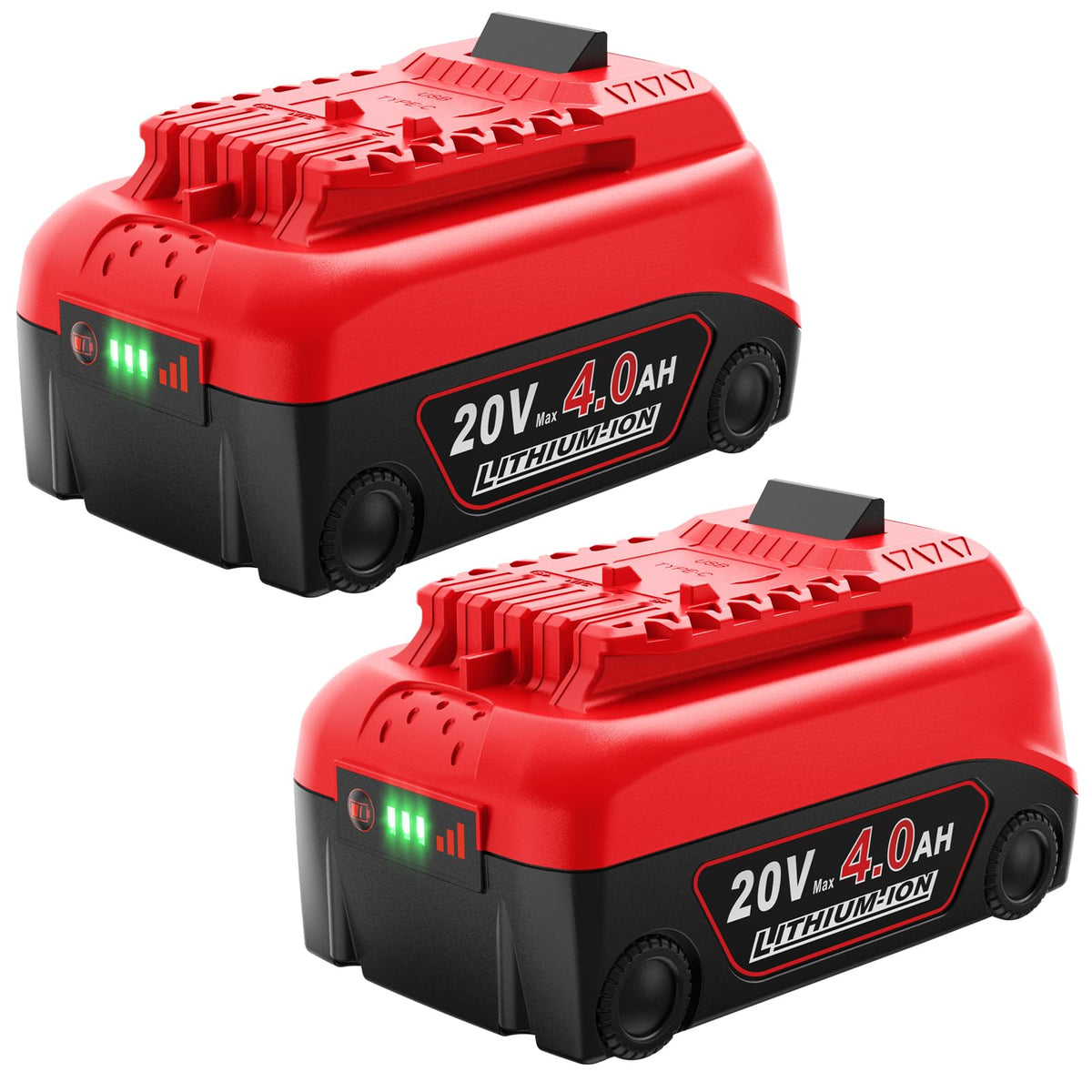 Abeden 20V battery pack for Craftsman tools, two pack ready for replacement