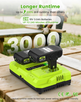 Abeden P117 dual-port charger with LED indicators for easy monitoring.