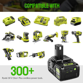 Abeden Ryobi fast charging use with P117/P118 chargers