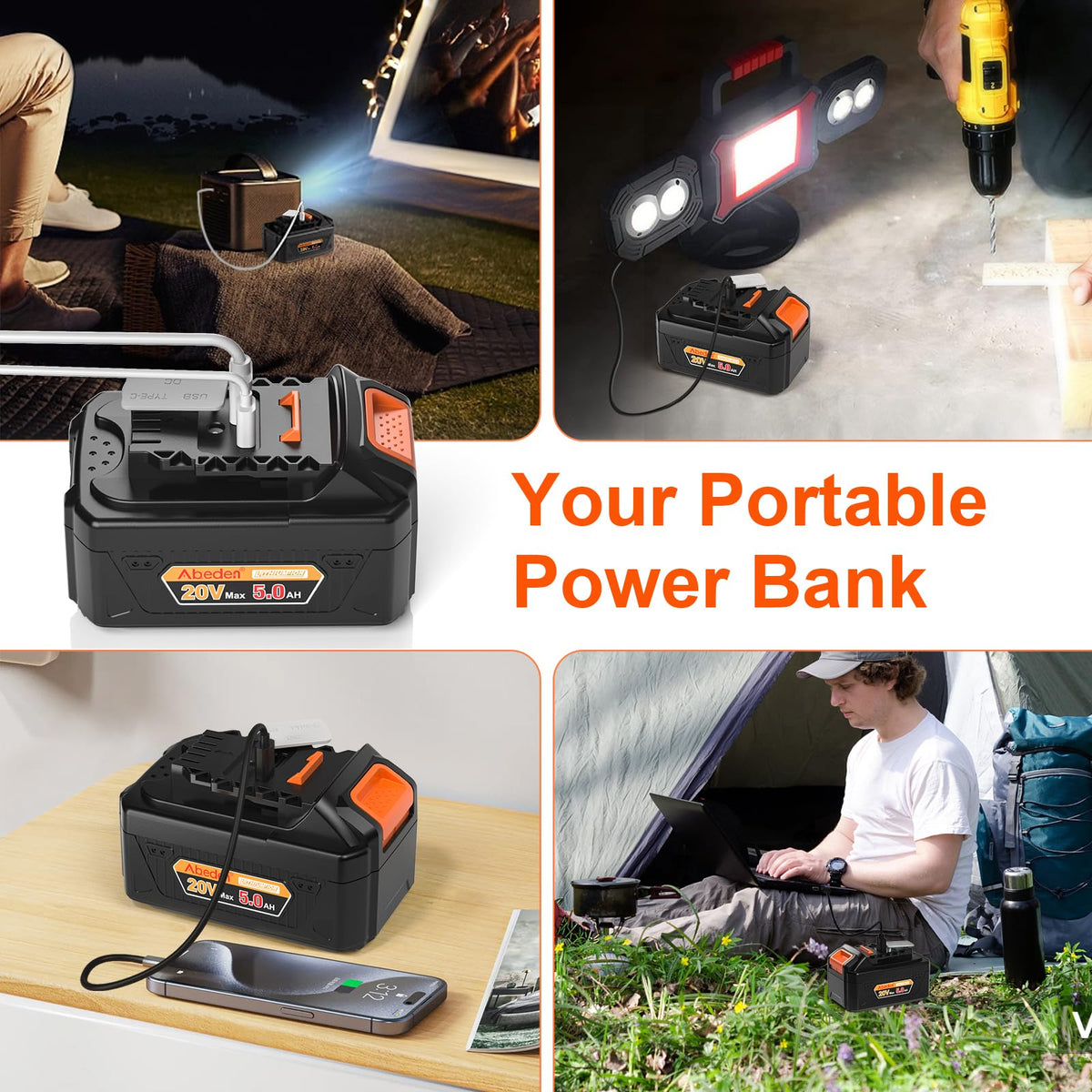 Abeden smart protection guards against overcharge and overheating.