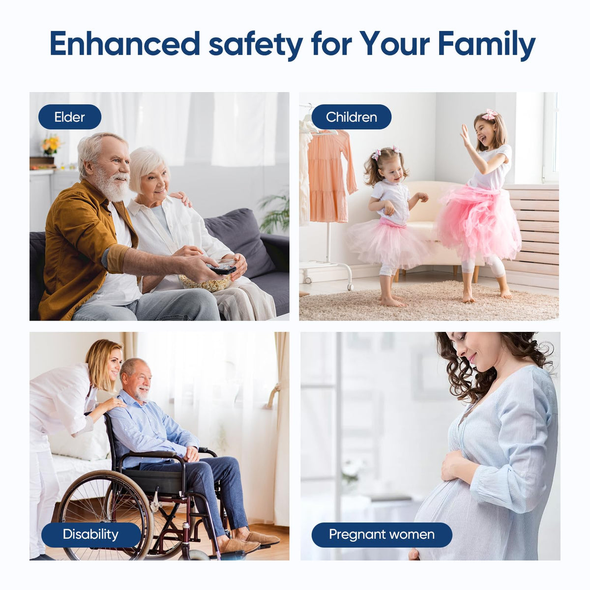 Abiglifty bathroom grab bar silhouette, suitable for shower safety and support