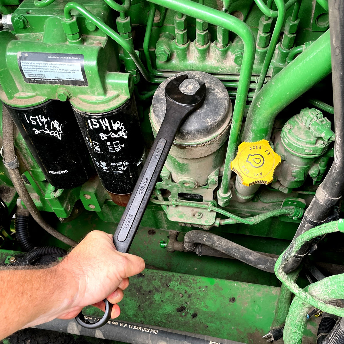ABN drop-forged steel wrenches highlighting durability for tough jobs