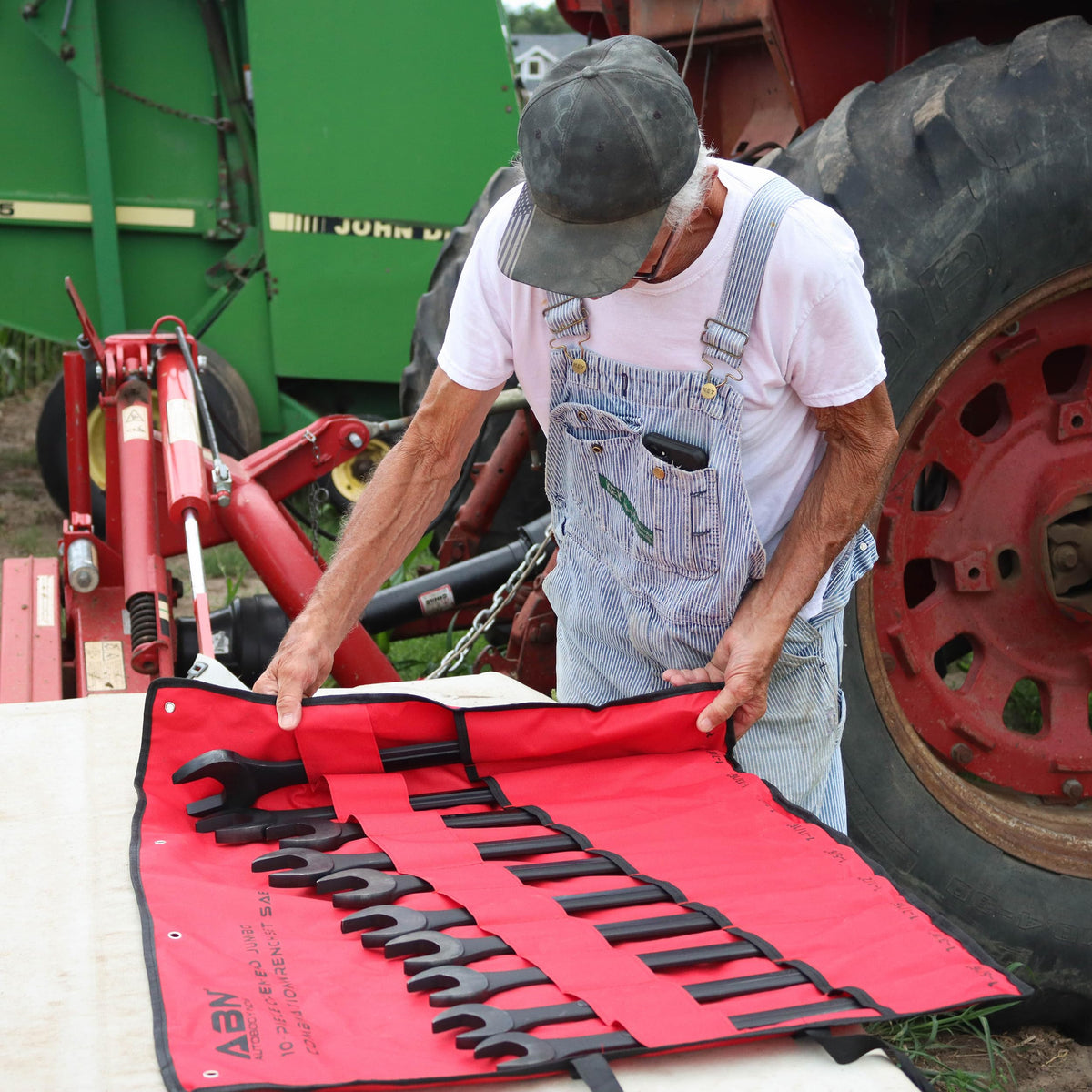 ABN engraved size markings help quick size identification.