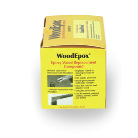 Abatron WoodEpox Kit 2Qt finish-friendly repair that sands, paints, or stains like real wood.