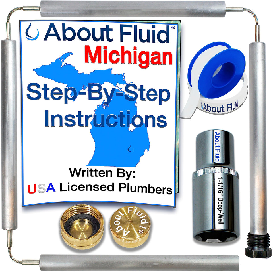 About Fluid Rotten Egg Fix kit box open showing odor-control components