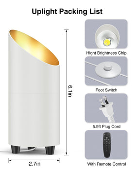 Abovizo remote control function enables easy brightness and color changes.