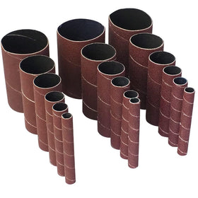 Abrasticle 80 grit spindle sander sleeve for smooth wood finishing